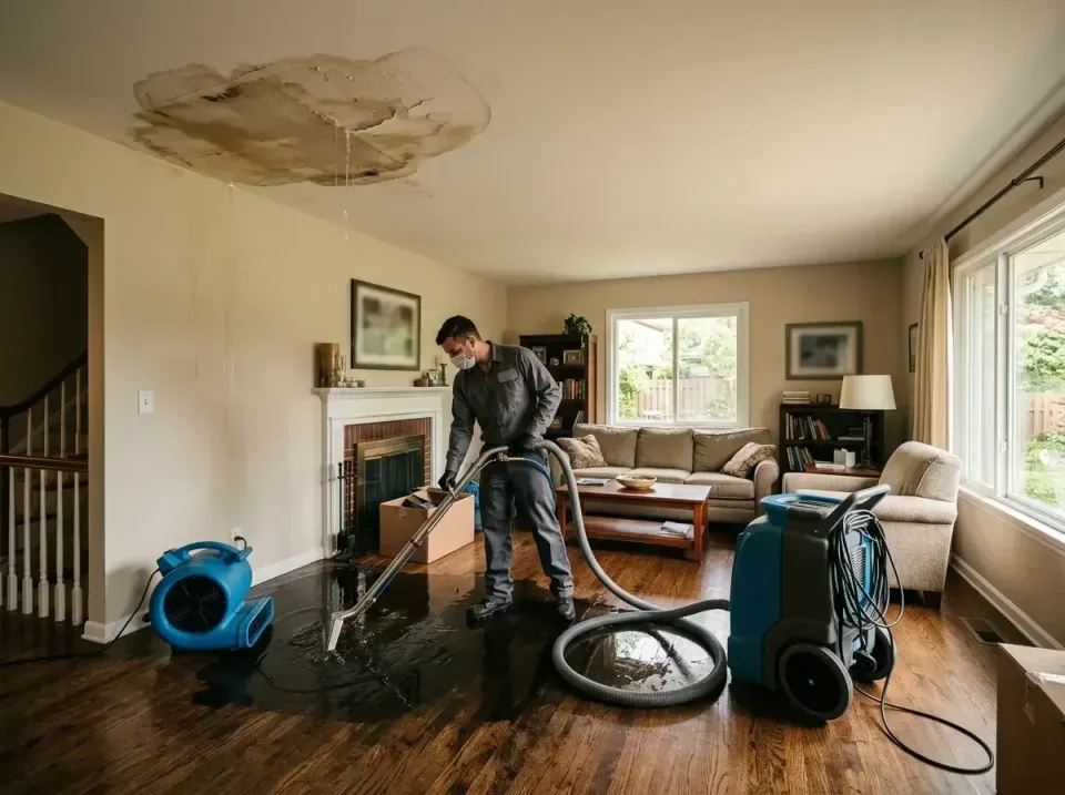 attic-pipe-burst-ceiling-drip-008 — frequently asked questions, Water Damage Restoration & Carpet Care in Atlantic Beach, FL
